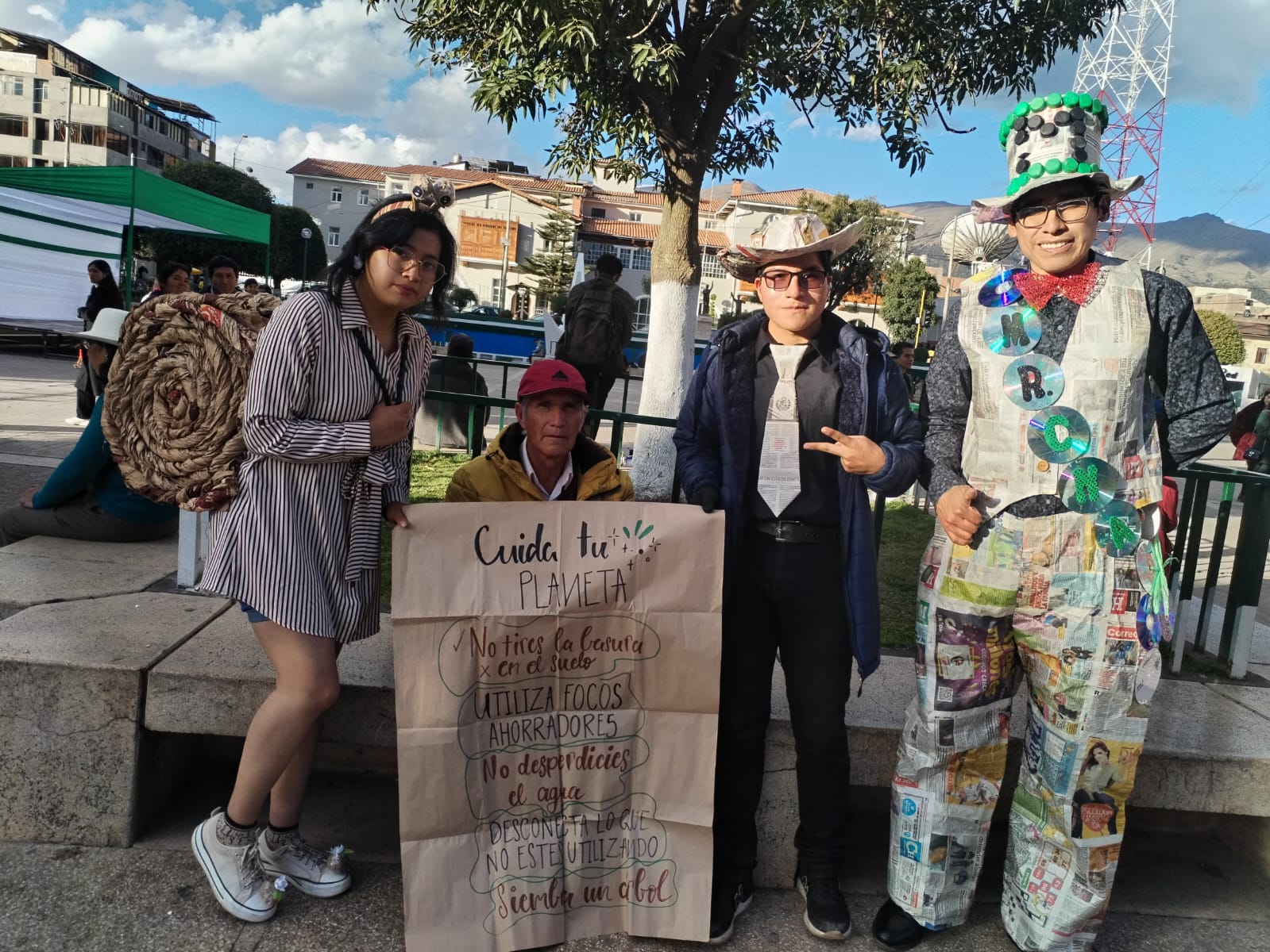 Los estudiantes participarán de la feria con diversas iniciativas que buscan incentivar la cultura ambiental en la UNCP.